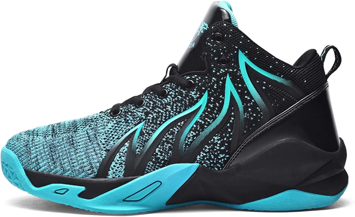 Men's Lightweight Basketball Shoes Fashion Breathable Sneakers Comfortable Anti-Slip Women's Basketball Shoes Anti-Slip Training Running Tennis Shoes Teenagers Street Basketball Sneakers