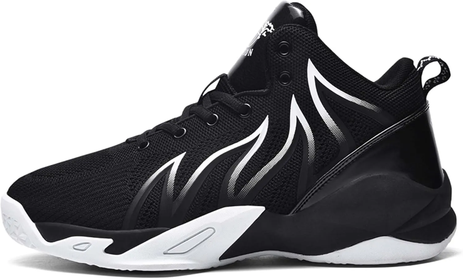 Men's Lightweight Basketball Shoes Fashion Breathable Sneakers Comfortable Anti-Slip Women's Basketball Shoes Anti-Slip Training Running Tennis Shoes Teenagers Street Basketball Sneakers