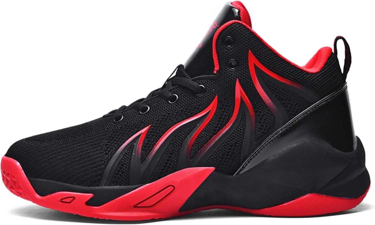 Men's Lightweight Basketball Shoes Fashion Breathable Sneakers Comfortable Anti-Slip Women's Basketball Shoes Anti-Slip Training Running Tennis Shoes Teenagers Street Basketball Sneakers