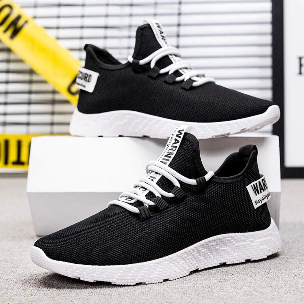 Men's Orthopedic Comfortable Lace Up Shoes Breathable Mesh Fashion Sneaker Fashion Lightweight Sneakers for Men