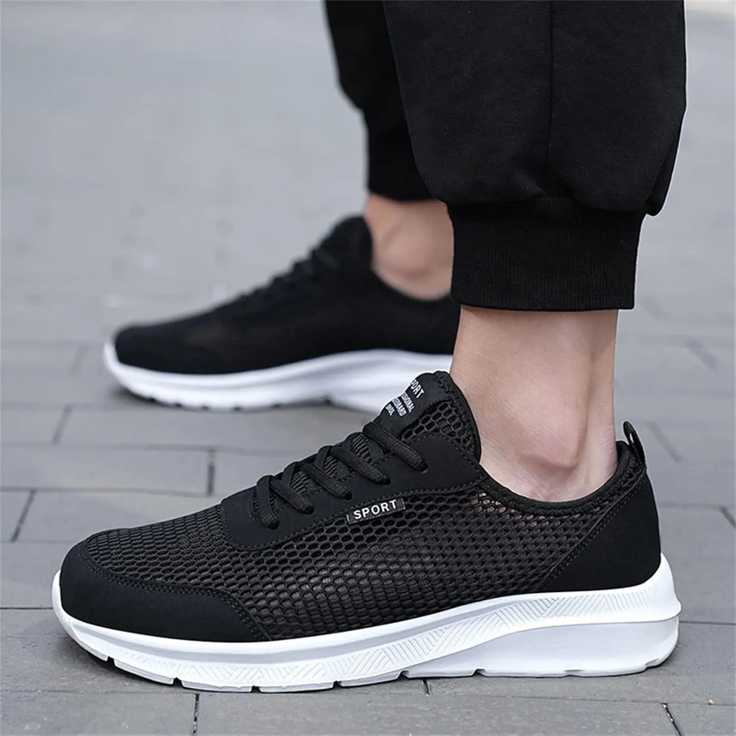 Men's Shoes Non Slip Shoes Mens Air Running Athletic Trail Tennis Sneaker Shoe for Men Breathable Comfort Walking for Men Tennis Trainer Brown