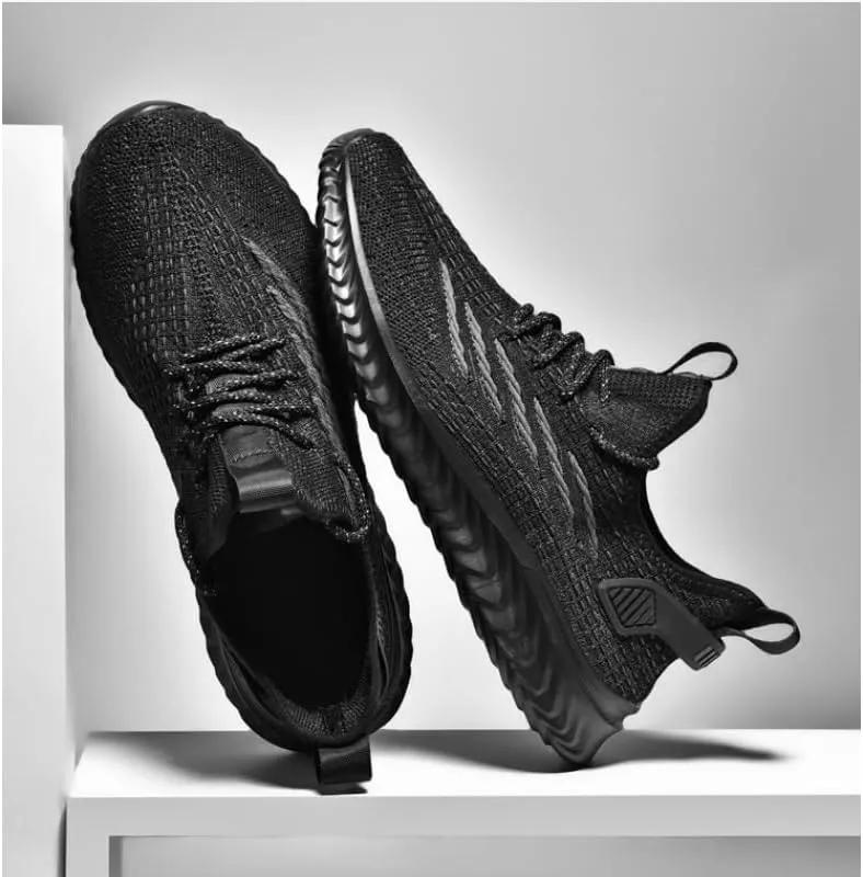 Mens Trainers Running Shoes Slip on Sneakers Tennis Gym Training Casual Workout Shoe Slip-On Shoes with Non-Slip Sole