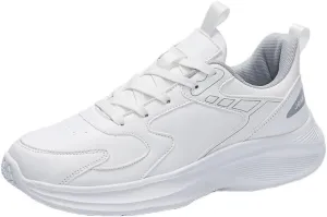 Mens Trainers Running Walking Mesh Slip On Shoes Lightweight Comfortable Badminton Gym Tennis Sneakers Non-Slip Sole