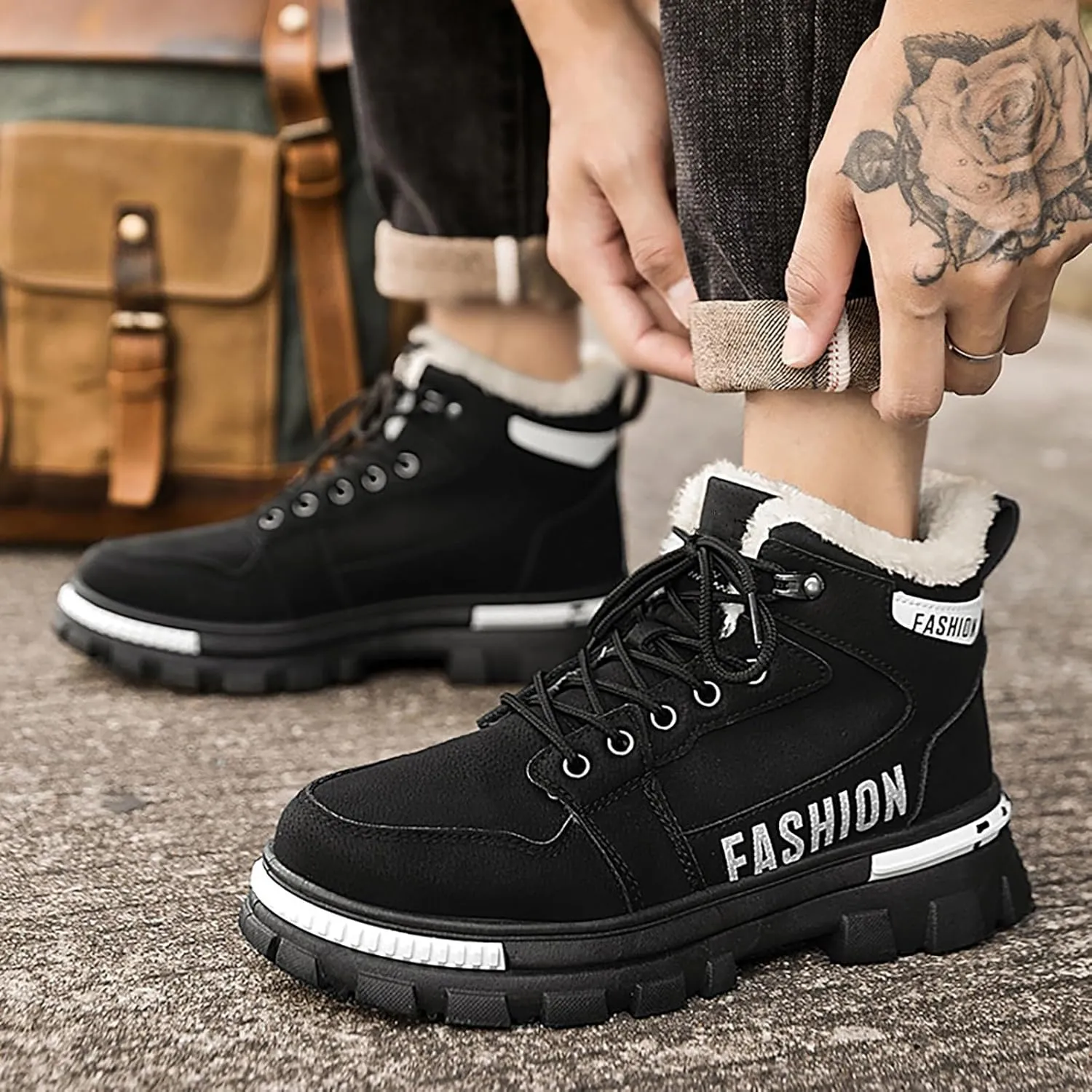 Mens Work Boots Composite Hiking Sneakers Warm Ankle Womens Workout Shoes Insulated Composite Safety Toe Waterproof Industrial Casual Hike Grounded Footwear