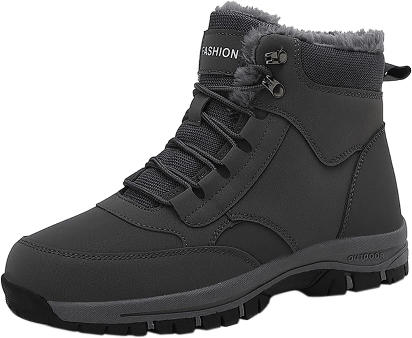 Mens Work Boots Composite Hiking Sneakers Warm Ankle Womens Workout Shoes Insulated Composite Safety Toe Waterproof Industrial Casual Hike Grounded Footwear