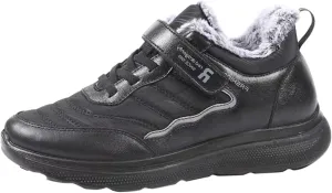 Mens Work Boots Composite Hiking Sneakers with Warm Fur Lining Womens Working Shoes Soft Toe Mid Waterproof Outdoor Botas Lightweight Hike Grounded Footwear