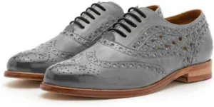 MOOMMO Women Vintage Lace Up Oxford Shoes Low Chunky Heel Almond Toe Oxfords Loafers Brogue Derby Wingtip Perforated Matte Flat Penny Loafers Burnished Office Work Dressy Formal Business 4-11 M US