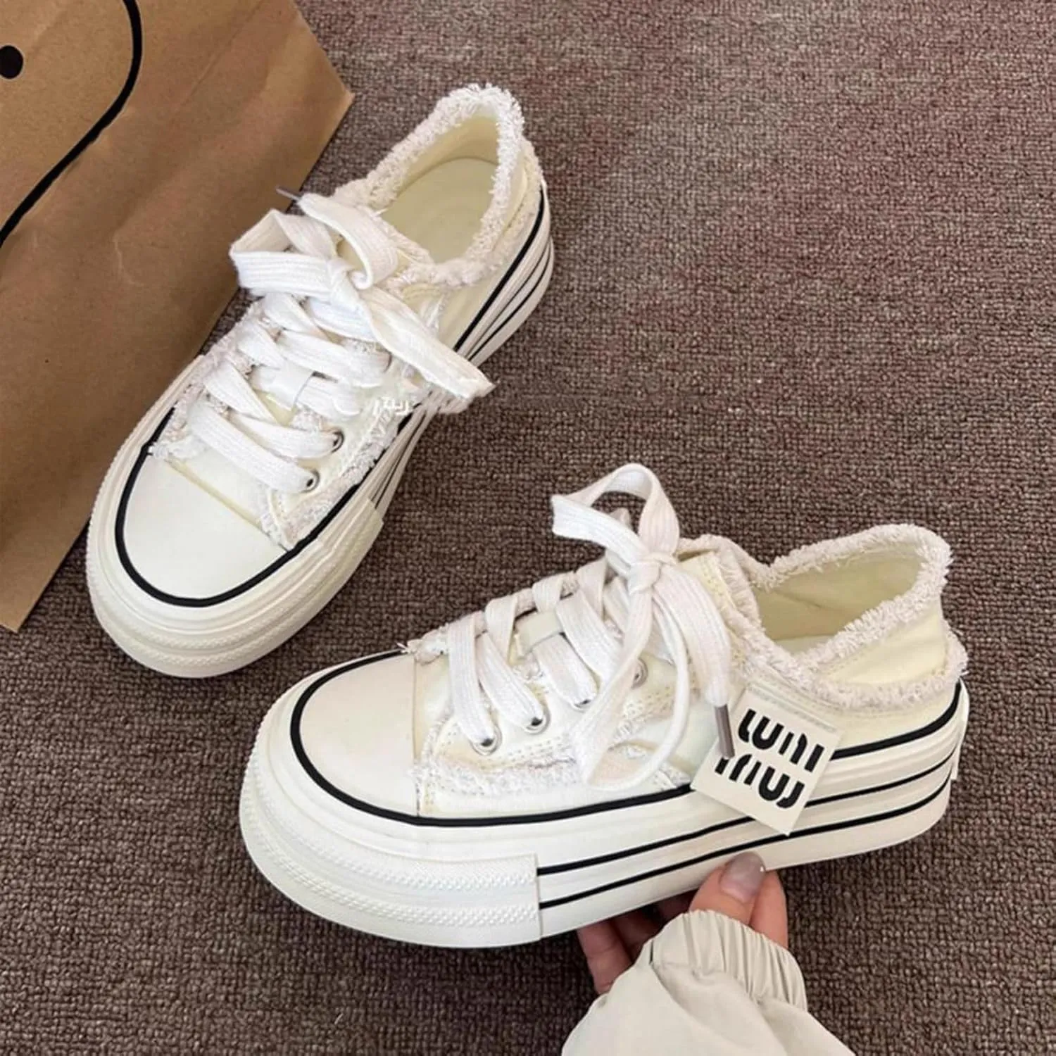 Mule Sneakers for Women 2025,Womens Canvas Mules Sneakers Platform Slip on and Pull on Two-wear Shoes,Mule Backless Holiday Shoes,Mule Sneakers for Women Wide Width