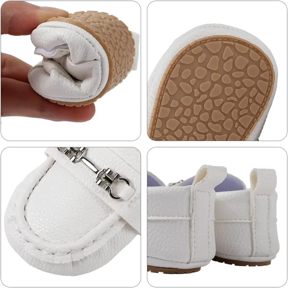 Newborn Boys' Solid Oxfords