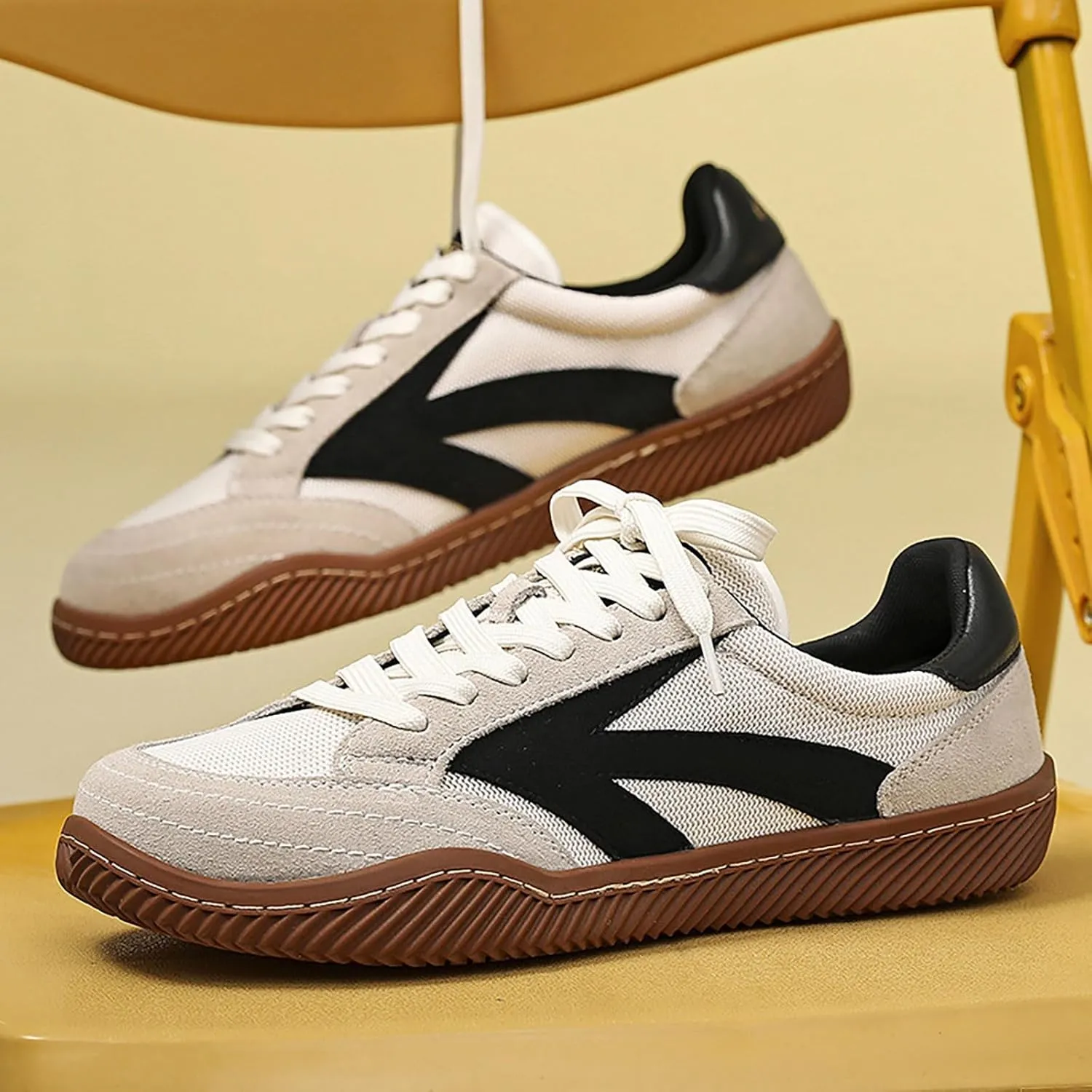 Non Slip Work Shoes Women Wide Feet Men's Casual Shoes Men's Fashion Sneakers Women's Running Lightweight High Top Basketball Shoe White Loafers