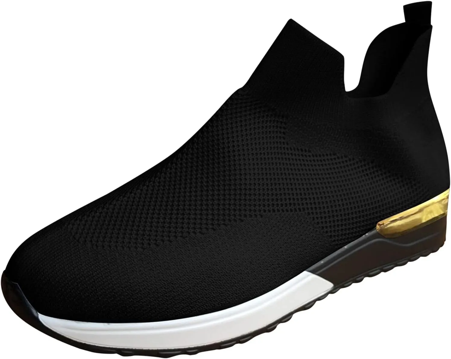Orthopedic Casual Walking Shoes for Women Slip On Sneakers with Arch Support Comfortable Loafers Plantar Fasciitis Relief Foot Pain Diabetic