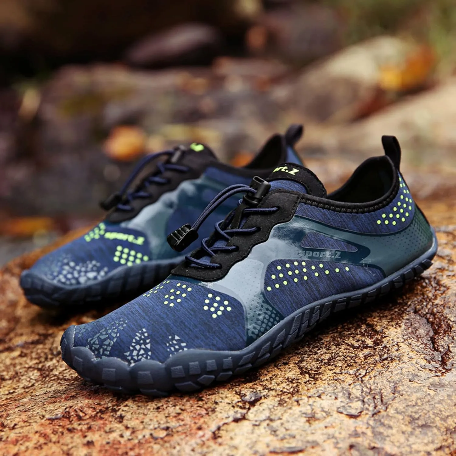 Outdoor Couple Women Men Mountaineering Casual Sport Shoes Strap Beach Running Breathable Soft Bottom Sneaker Laces Mens
