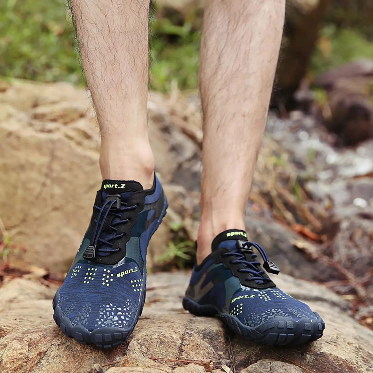 Outdoor Couple Women Men Mountaineering Casual Sport Shoes Strap Beach Running Breathable Soft Bottom Sneaker Laces Mens