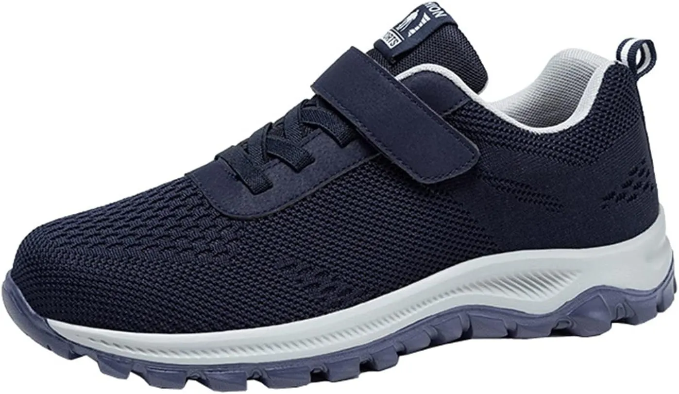 Outdoor Jogging Sneakers for Men Lightweight Sport Gym Jogging Walking Sneaker Breathable Lace Up Shoes for Men