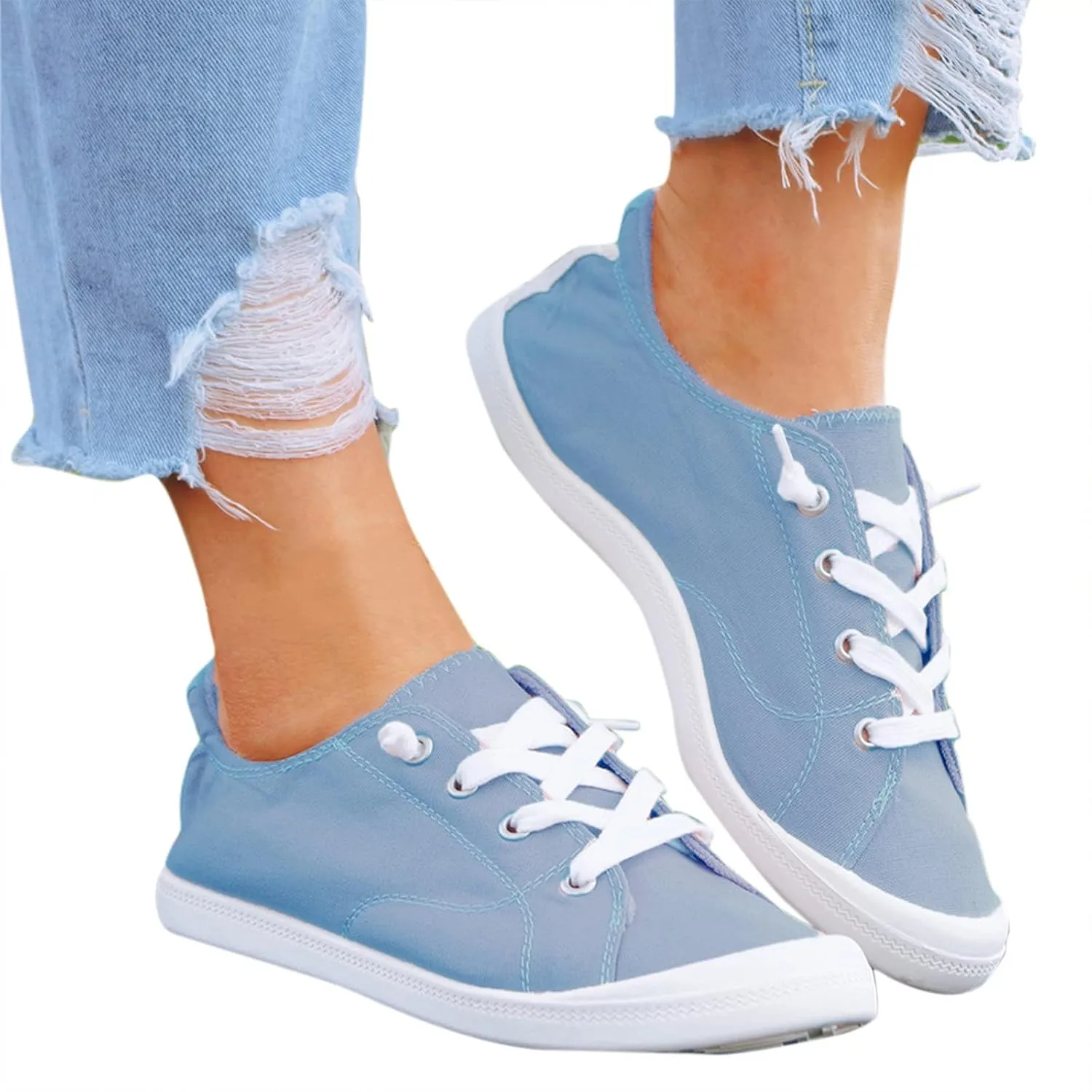 Platform Sneakers for Women 6 Wide Comfy Sandals Shoes Women Dressy Cute Wide Toe Box Canvas Shoes Women Running Shoes for Women Black Zapatos Negros De Tacon Con Plataforma para Mujer