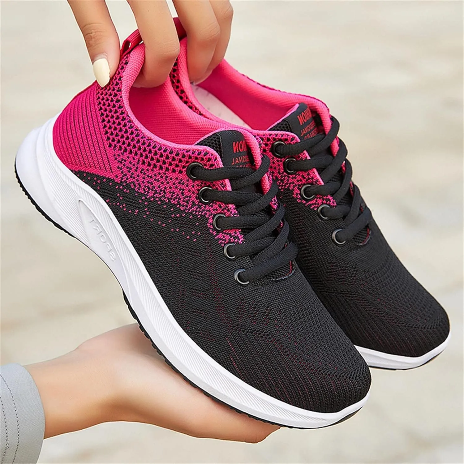 Platform Sneakers for Women 6 Wide Tenis De Mujer para Trabajo Antideslizante D Bota Womens Shoes Casual Fall Slip On Women's Sneakers Wide Width Zapatillas Ortopedicas Cerradas Y Anchas para Mujer