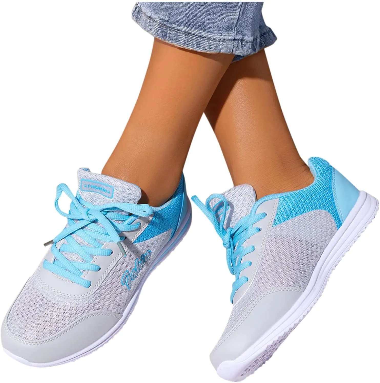 Running Shoes for Men Mesh Breathable Brown Casual Shoes Dress Sneakers Women's Walking Lightweight Tennis Basketball Shoe Grip Casual Loafers