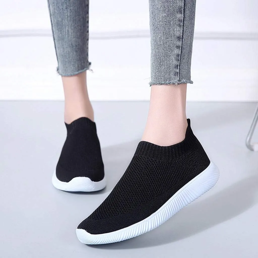 Running Shoes Women Sneakers Tennis Workout Walking Gym Lightweight Business Casual Shoes Women Womens Slip On Loafers White Women's Sneakers