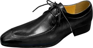 Santimon Mens Oxfords Formal Dress Genuine Leather Handmade Casual Derby Wedding Tuxedo Fashion Walking Shoes for Men