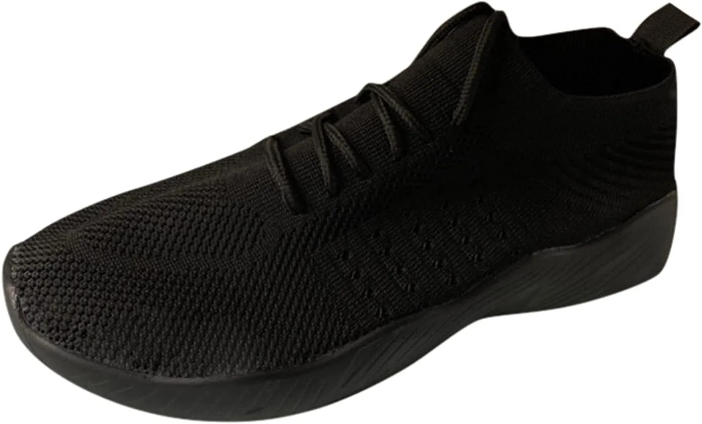 SBGMoSJ Womens Fashion Sneakers Size 10.5 Walking Shoes Women Sneakers Lightweight Comfy Womens Slip On Shoes Size 9 1/2 Black Sparkly Sneakers for Women Dressy Womens Black Sneakers 8.5 Wide