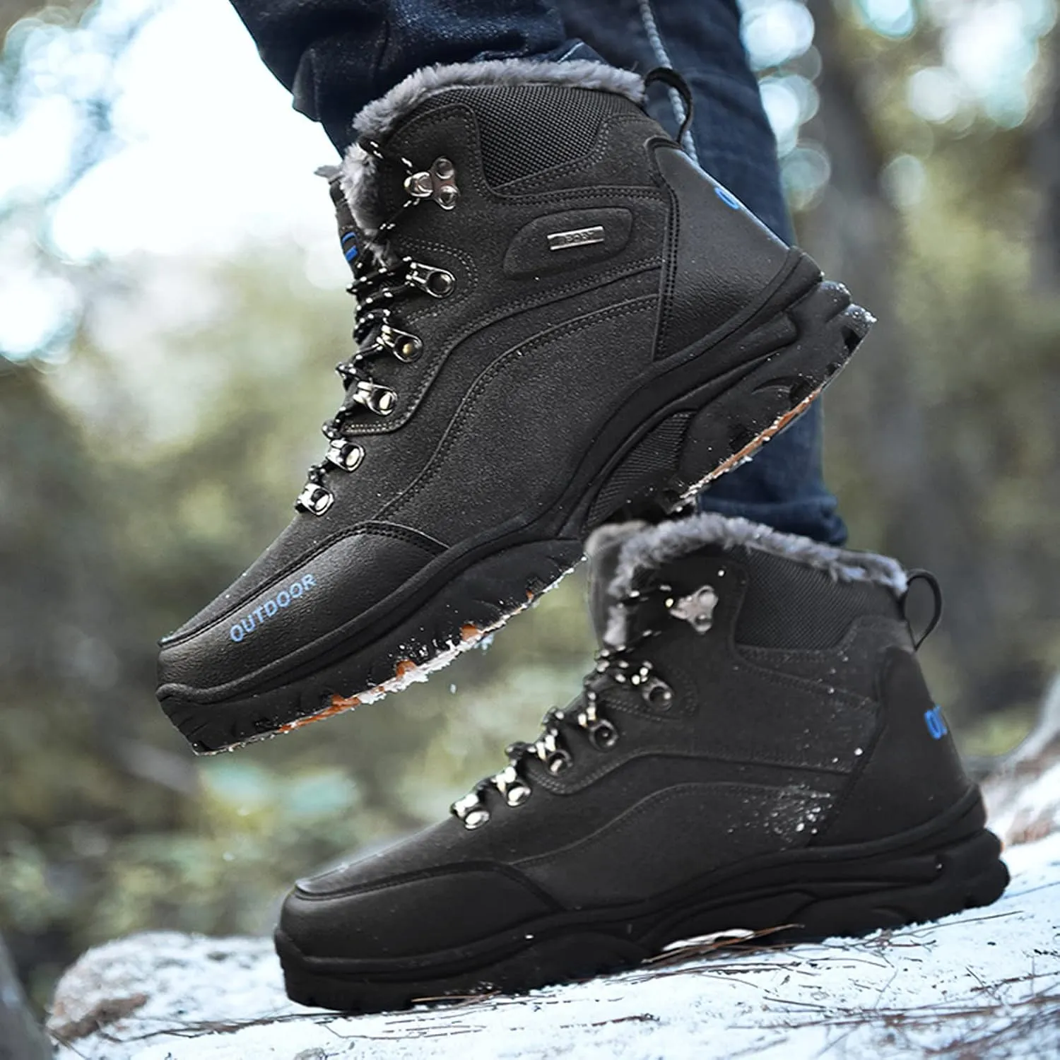 Shije mens Hiking Boots