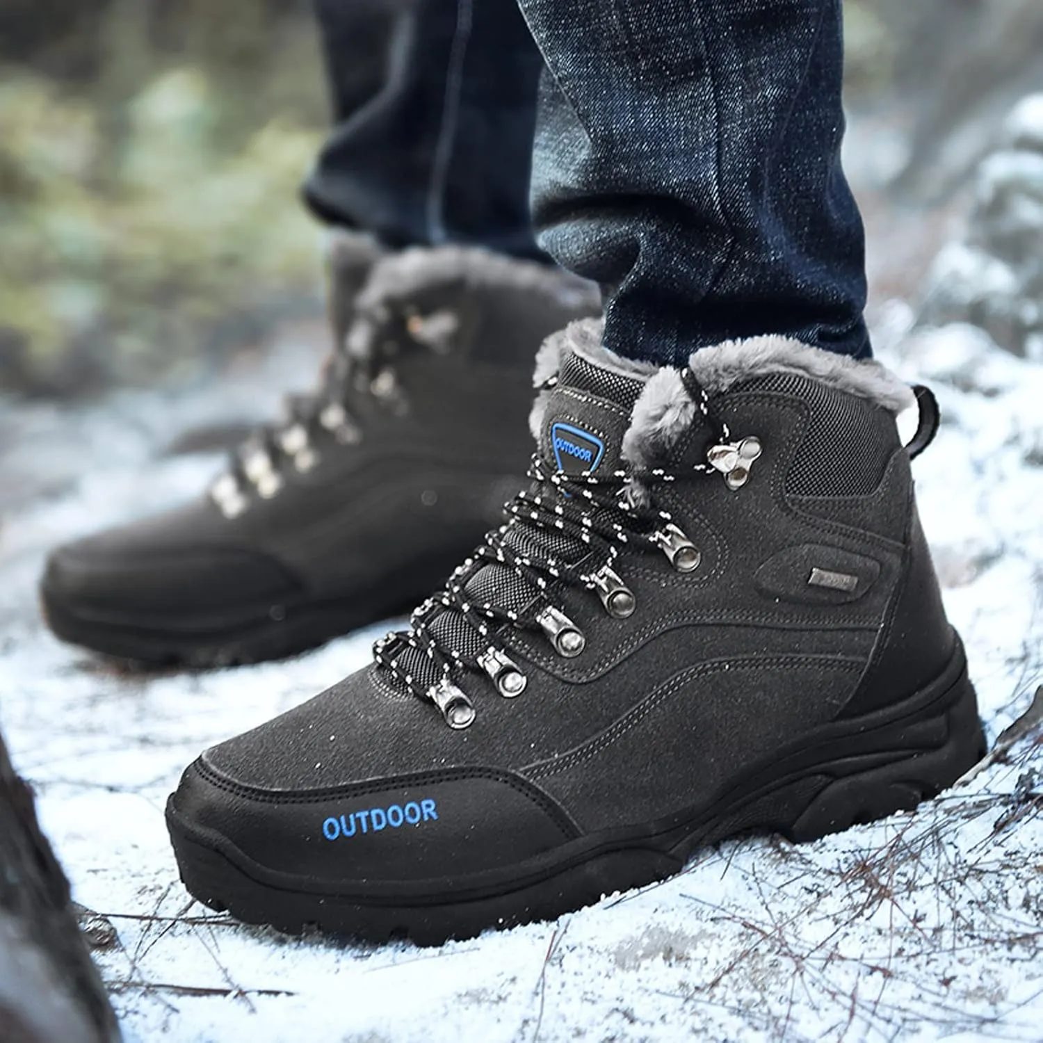 Shije mens Hiking Boots