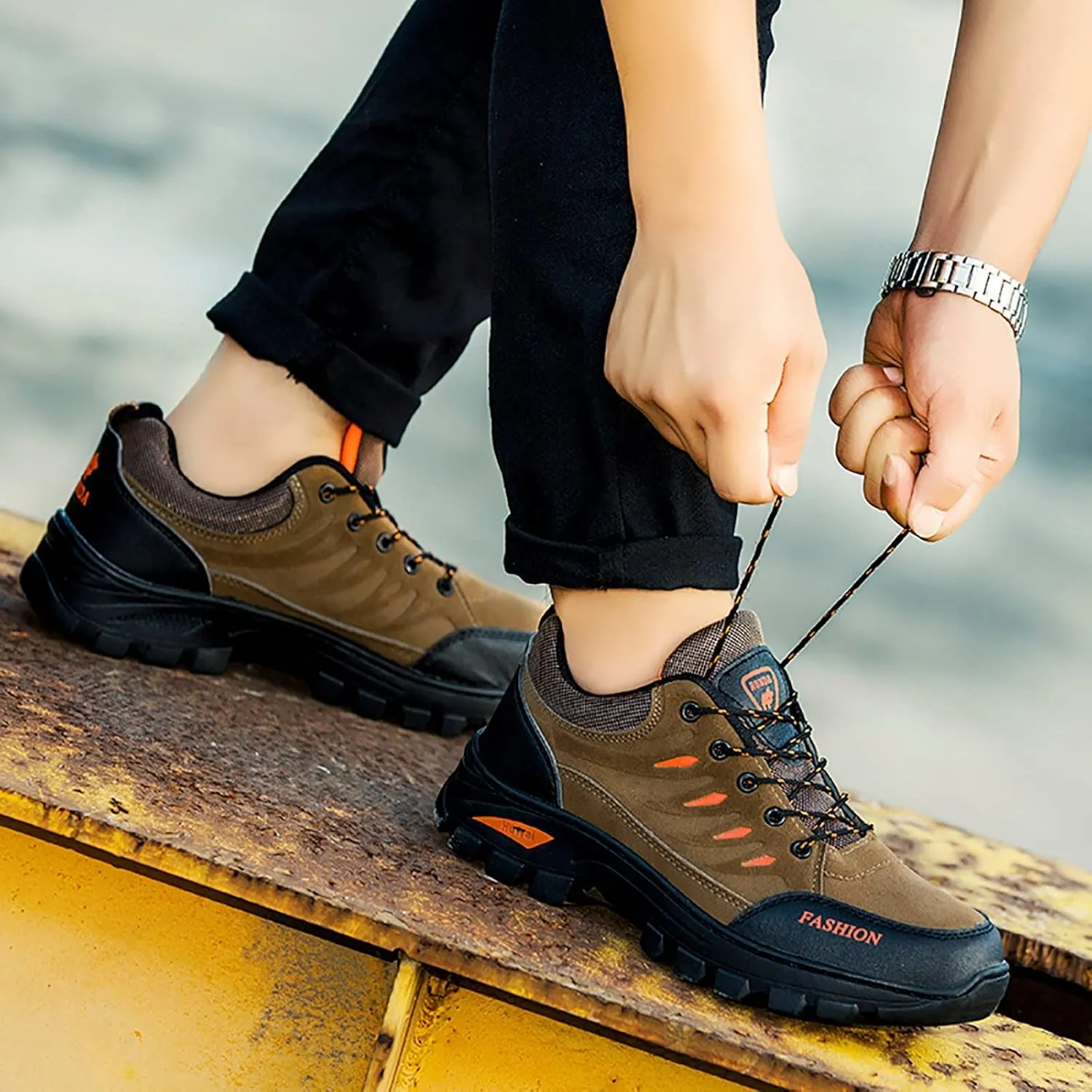 Slip on Shoes for Men Gym Shoes Men's Casual Sneakers Mesh Breathable Walking Shoes Blue Tennis Shoes for Men