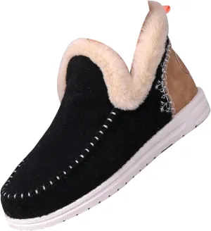 Slip On Shoes Women Sneakers for Women Clearance Women Loafers Closed Back Lightweight Breathable Women's Christmas Shoes Women's Wide Loafers