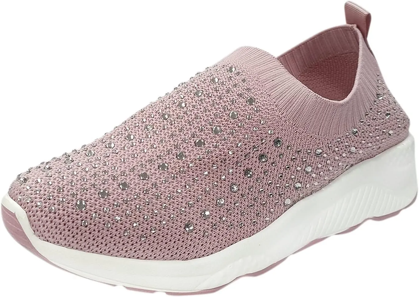 Slip On Shoes Women Wide Toe Box Walking Shoes Women Arch Support Slip On Women Casual Shoes Size 5.5 Chunky Sneakers for Women Y2K Black Athletic Shoes Women Size 5.5
