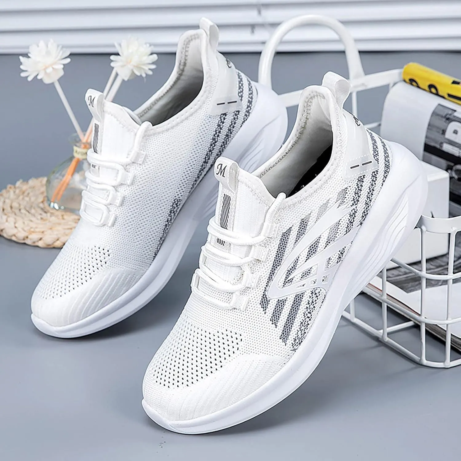 Slip On Walking Shoes for Women Size 5.5 Zapatillas OrtopéDicas para Caminar De Mujer Canvas Shoes for Women Walking Sneakers for Women 2023 White Shoes for Wedding Guest Women Comfy Fall