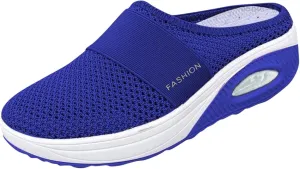 Slip-On with Arch Air Support Knit Walking Walking Shoes Outdoor Cushion Orthopedic Comfort Casual Women's