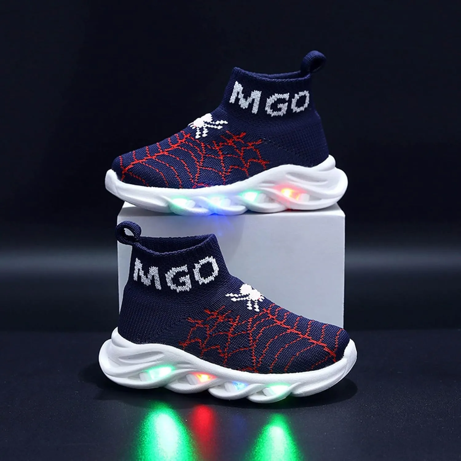 Sneakers for Girls Toddler Girl Tennis Led Light Up Shoes Girls Sneakers Kids Sports Running Walking Shoes for Toddler
