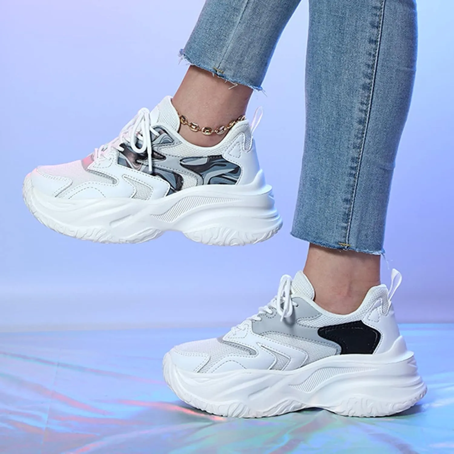 Tennis Shoes Womens Walking Shoes Women Slip On Wide Black Shoes Women Wide Width Platform Sneakers for Women 6 Wide Zapatos Comodos De Mujer Suaves para Fiesta