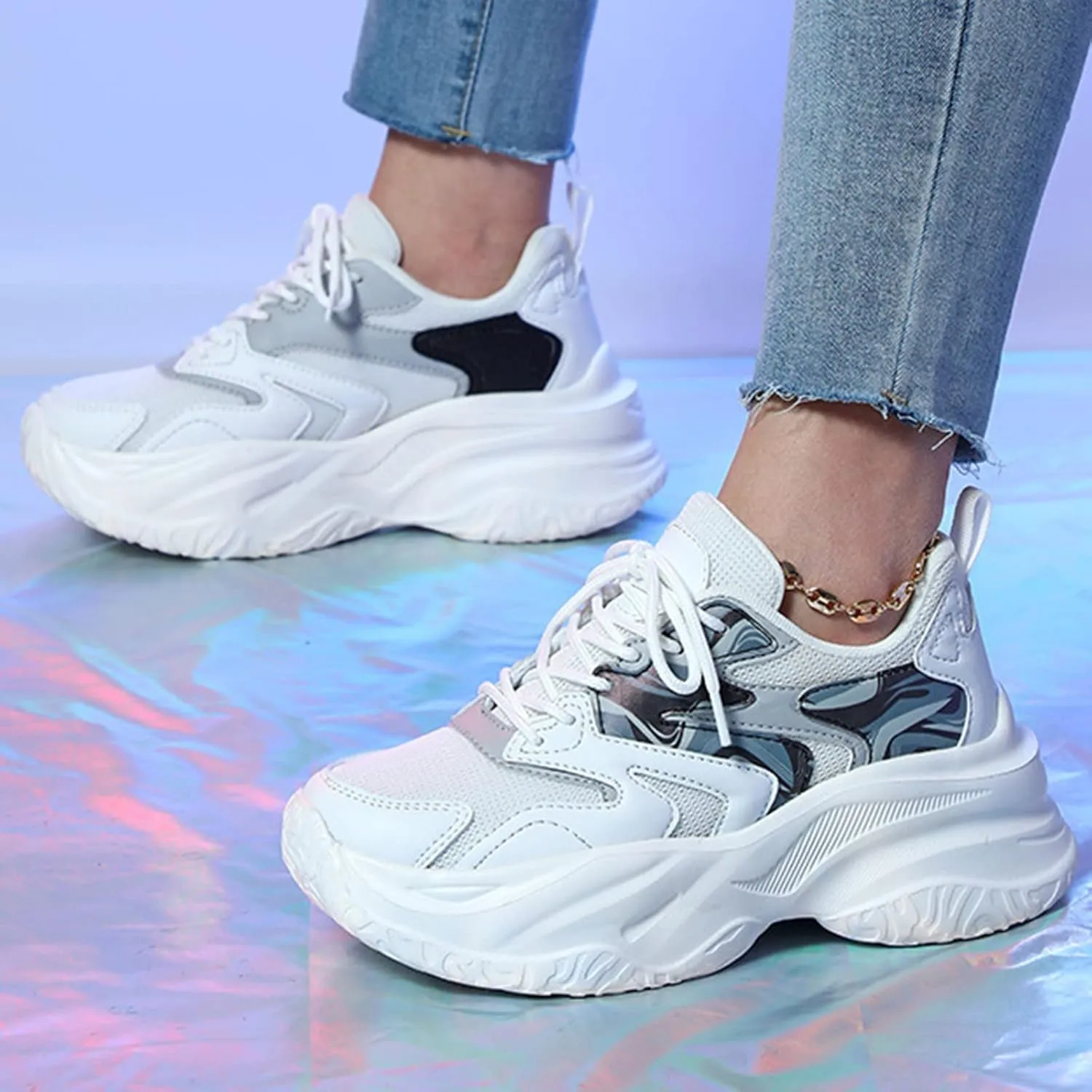 Tennis Shoes Womens Walking Shoes Women Slip On Wide Black Shoes Women Wide Width Platform Sneakers for Women 6 Wide Zapatos Comodos De Mujer Suaves para Fiesta