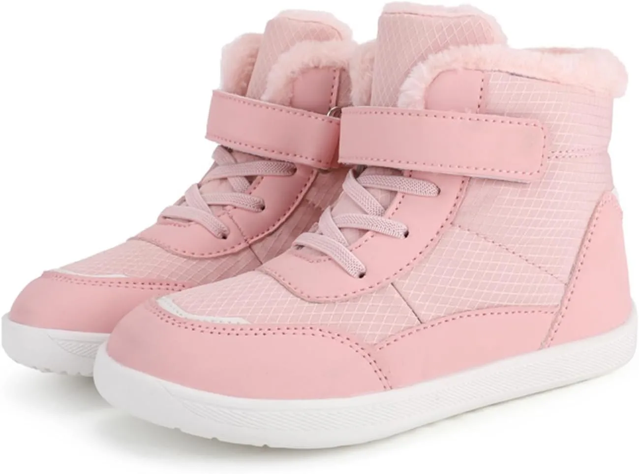 Toddler Boots Kids Snow Boots Boys Girls Barefoot Winter Boots Wide Toe Slip Ankle Winter Snow Boots Hiking Boots