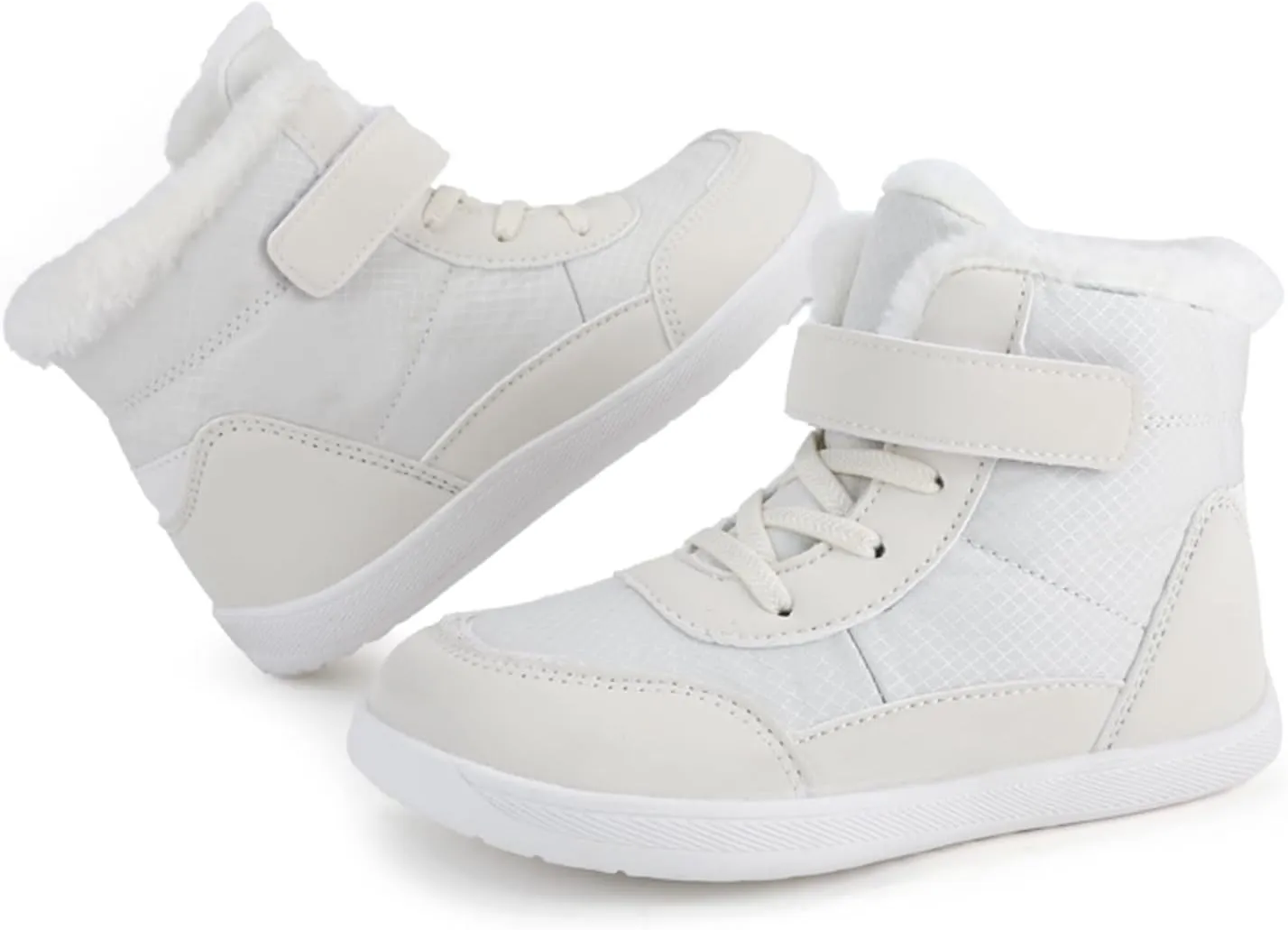 Toddler Boots Kids Snow Boots Boys Girls Barefoot Winter Boots Wide Toe Slip Ankle Winter Snow Boots Hiking Boots