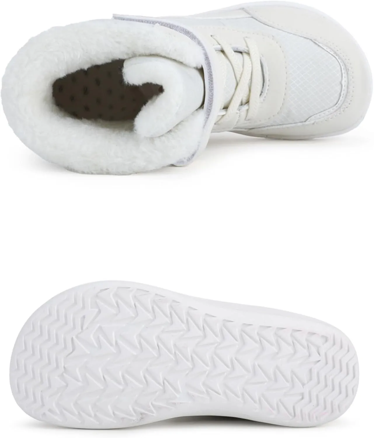 Toddler Boots Kids Snow Boots Boys Girls Barefoot Winter Boots Wide Toe Slip Ankle Winter Snow Boots Hiking Boots