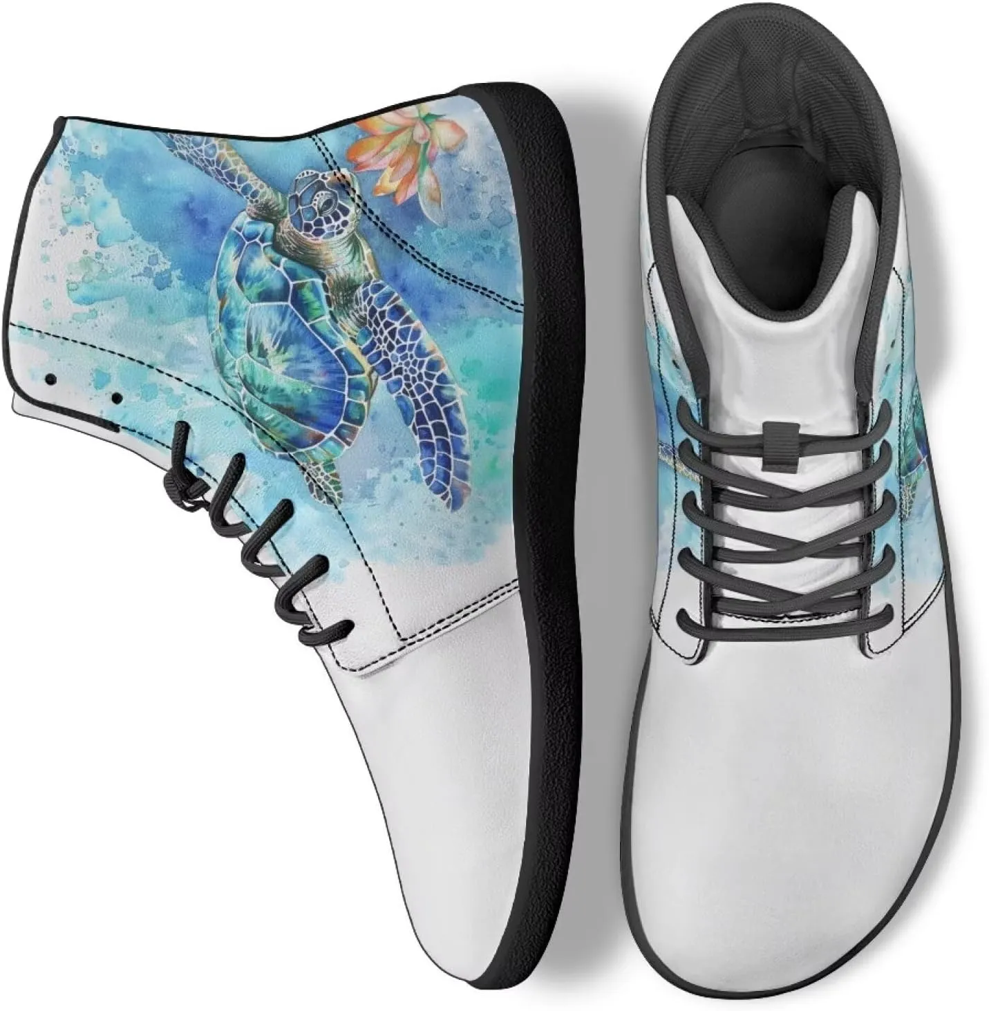Unisex Adults High Top Barefoot Hiking Boots for Women Men