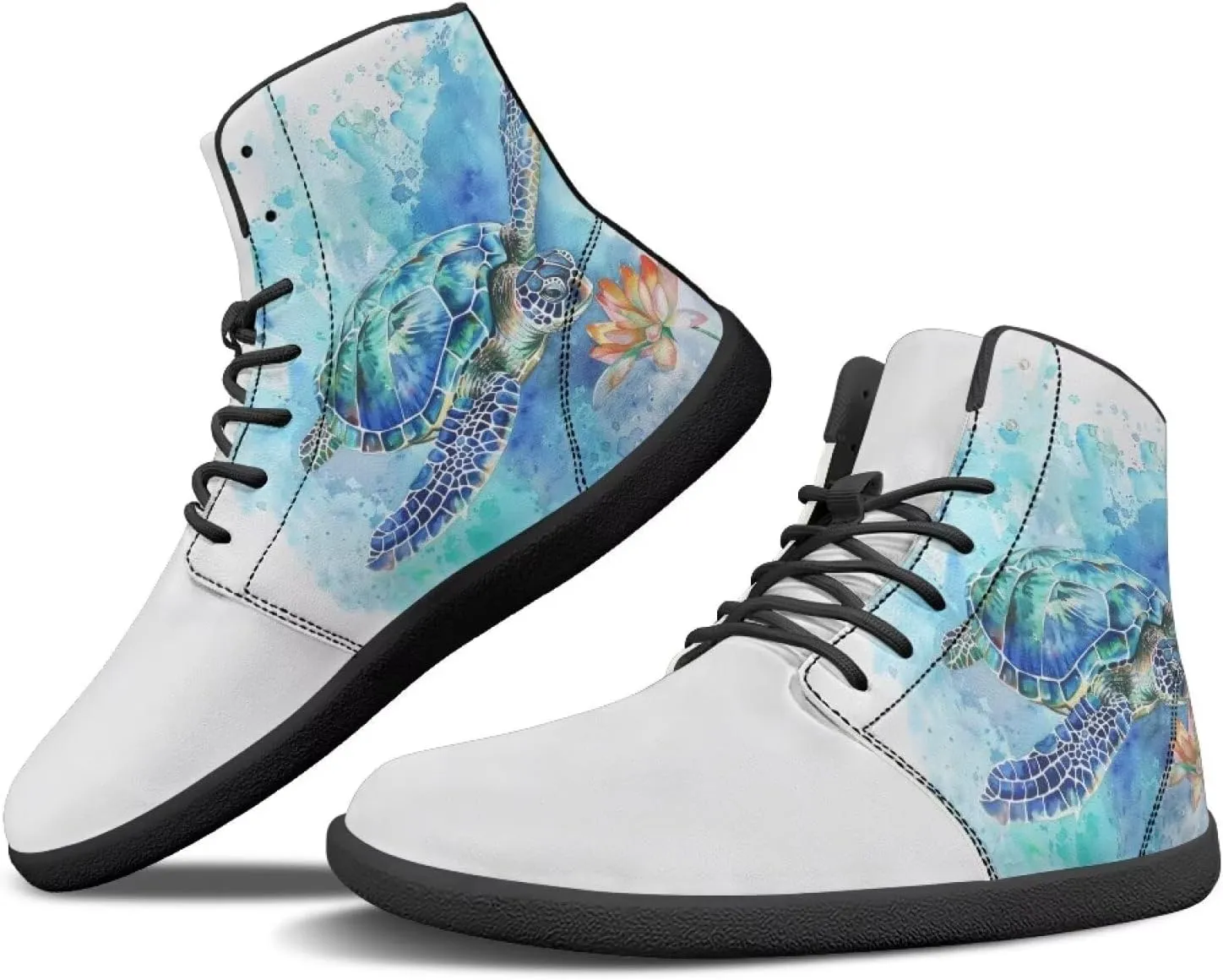 Unisex Adults High Top Barefoot Hiking Boots for Women Men