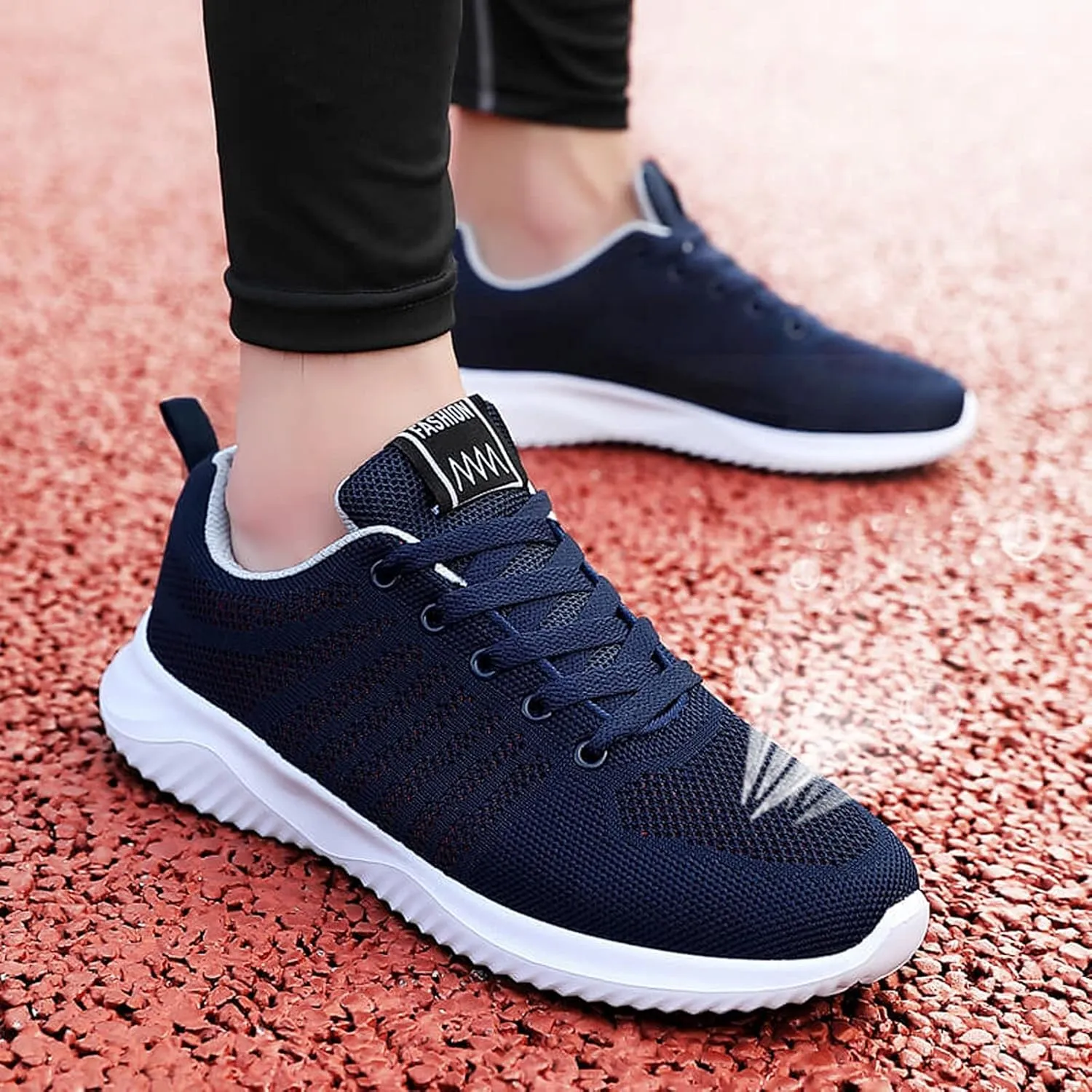 Walking Shoes Women Trendy Sneakers for Women 2023 Black Comfortable Casual Shoes for Women Size 5.5 White Fashion Sneakers Women Arch Support Women's Wide Width Slip Resistant Athletic Work Shoes