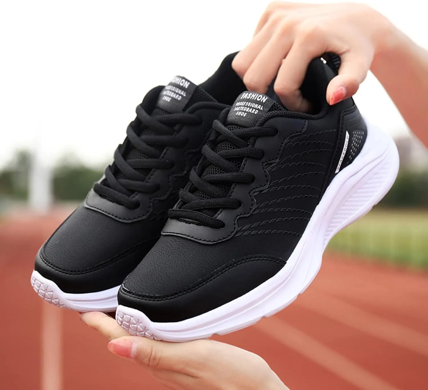 Walking Sneakers for Women 2023 Comfortable Walking Shoes Women Stylish Non Slip Winter Shoes for Women White High Top Sneakers for Women Wide Width White Slip On Sneakers for Women Memory Foam
