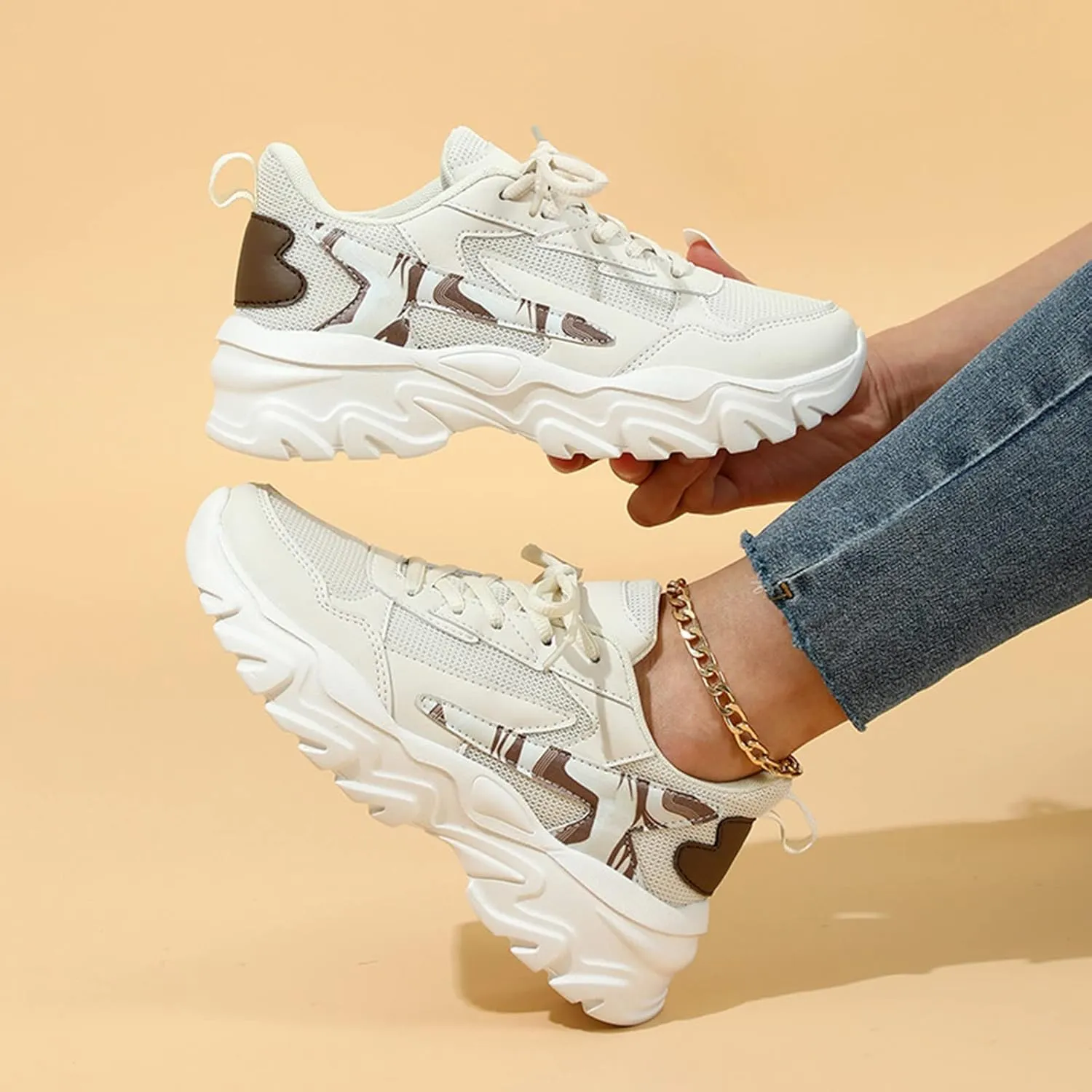 Walking Sneakers for Women 2023 Zapatos De Piel Para Mujer Suaves Y Comodos De Vestir Canvas Shoes for Women Platform Wedge Sneakers for Women 2023 Zapatos Para Mujer Antideslizante