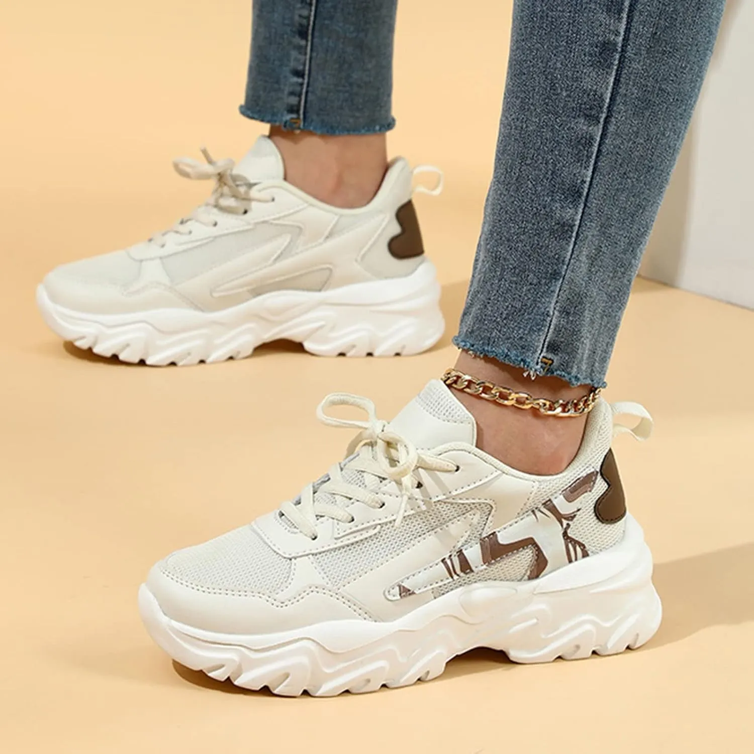 Walking Sneakers for Women 2023 Zapatos De Piel Para Mujer Suaves Y Comodos De Vestir Canvas Shoes for Women Platform Wedge Sneakers for Women 2023 Zapatos Para Mujer Antideslizante