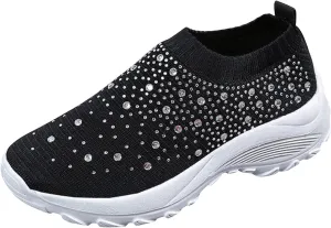 White Sneakers for Women Zapatos De Mujer De Vestir Comodos Walking Shoes for Women 2023 Plantar Fasciitis Work Shoes Women Non Slip Women Lightweight Walking Shoes 7.5