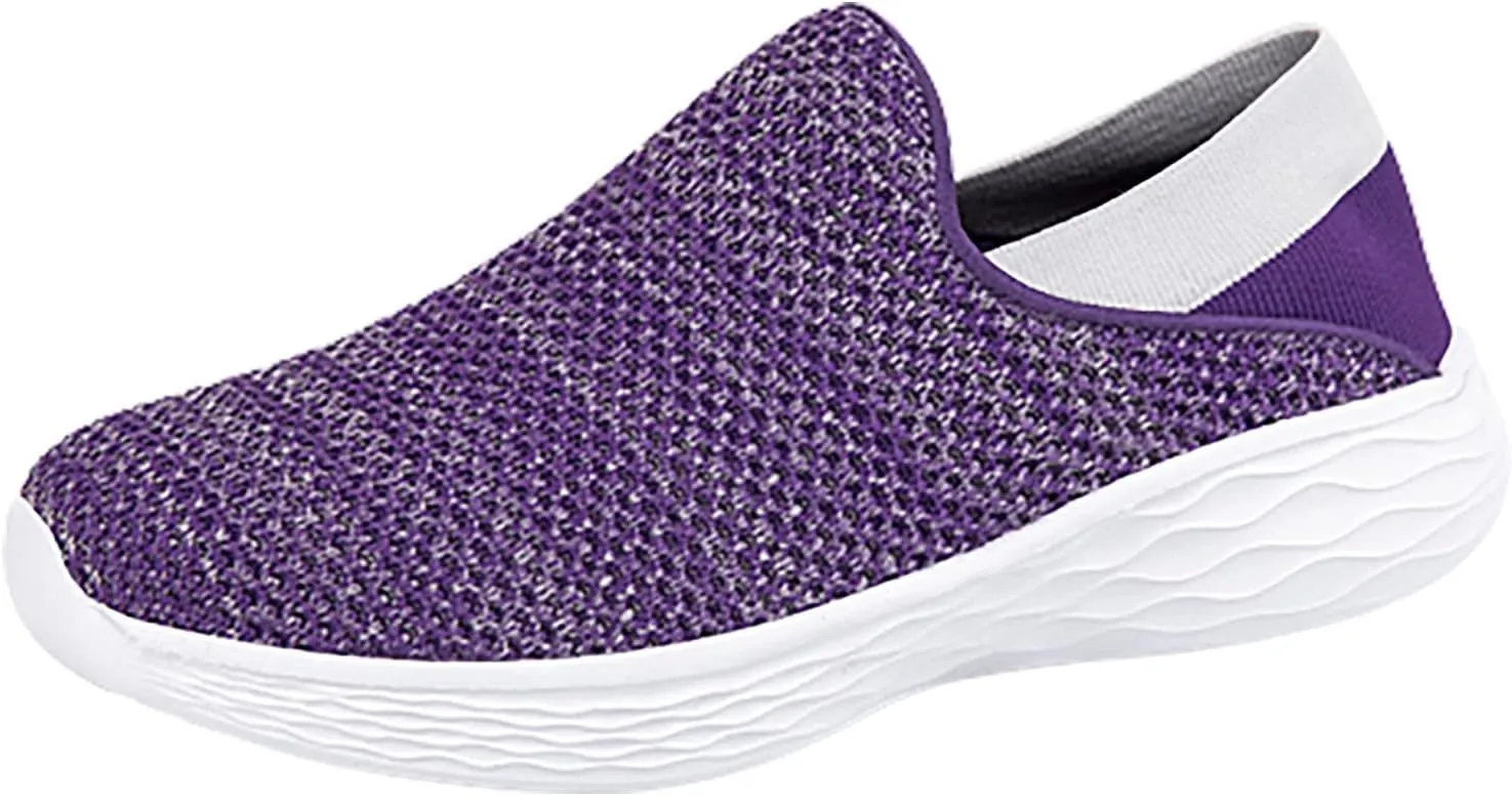 White Women Loafers Business Casual Sneakers Zapatos para El Gym De Mujer Women's Tennis Shoes 7.5 Wide Women's Running Shoes Breathable Walking Sneakers Comfy Shoes for Women