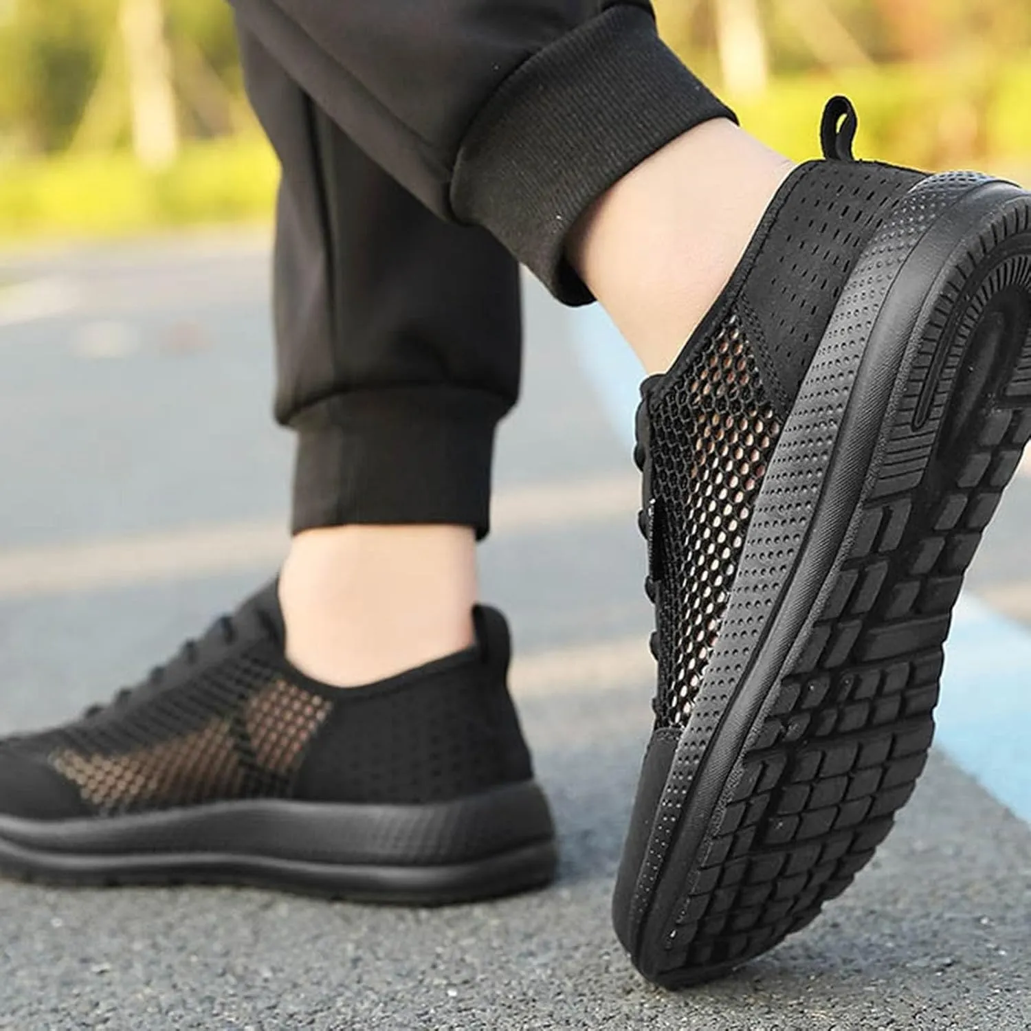 Wide Walking Shoes for Men Casual Lightweight Sneakers Comfortable Jogging Walking Fitness Sneaker Insoles for Men