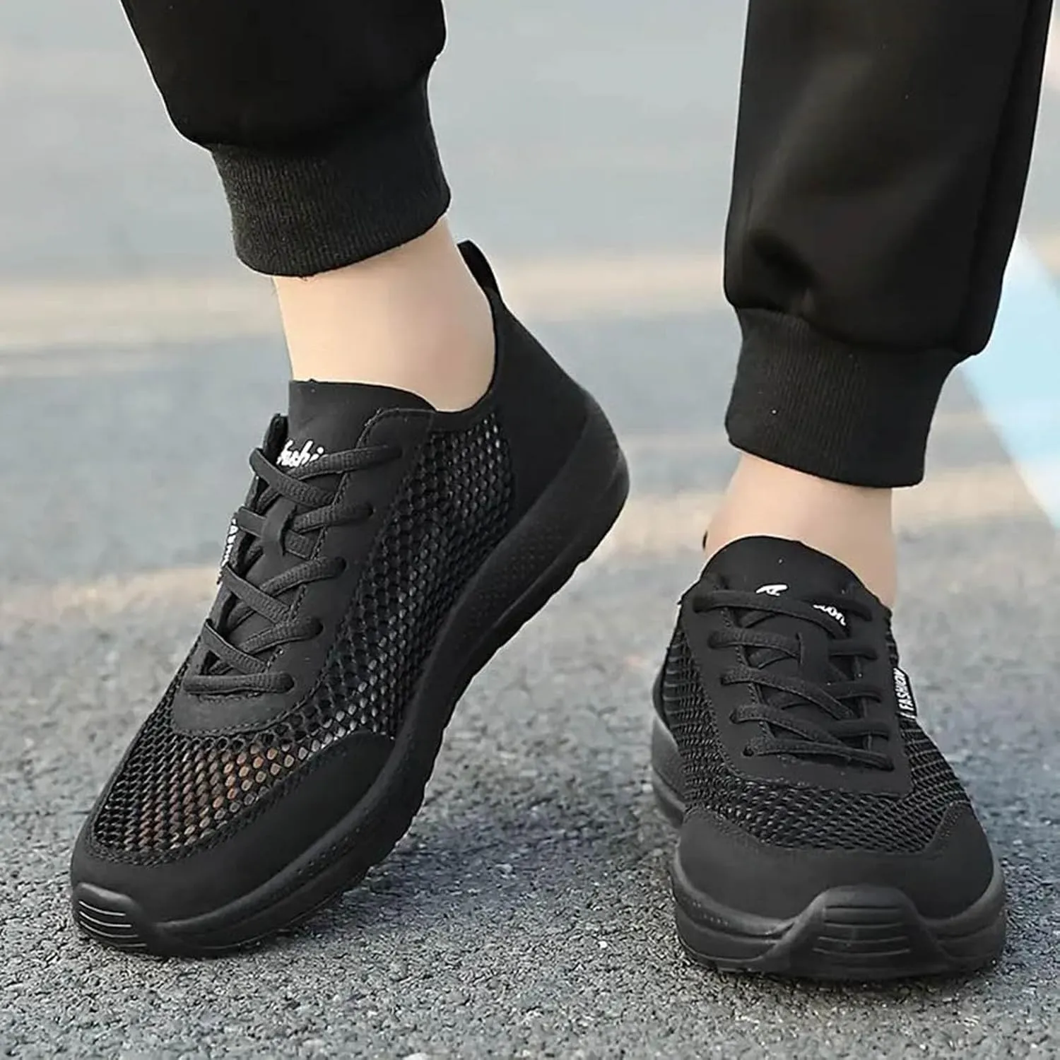 Wide Walking Shoes for Men Casual Lightweight Sneakers Comfortable Jogging Walking Fitness Sneaker Insoles for Men