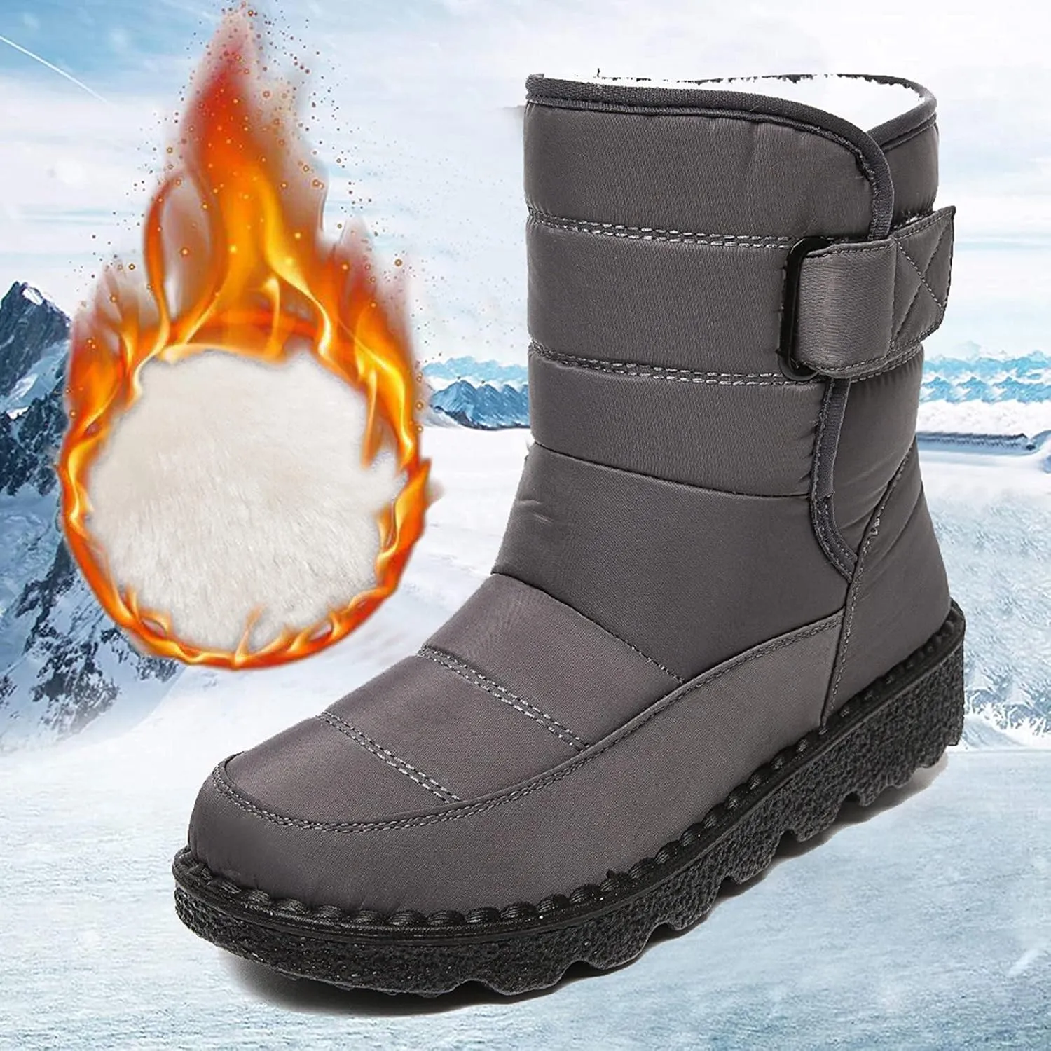 Women Boots Winter Short Winter Booties for Ladies 2024 Womens Snow Boots Winter Fur Lined Ankle Boot Winter Booties for Women 2024 Boots for Women Winter Booties Men