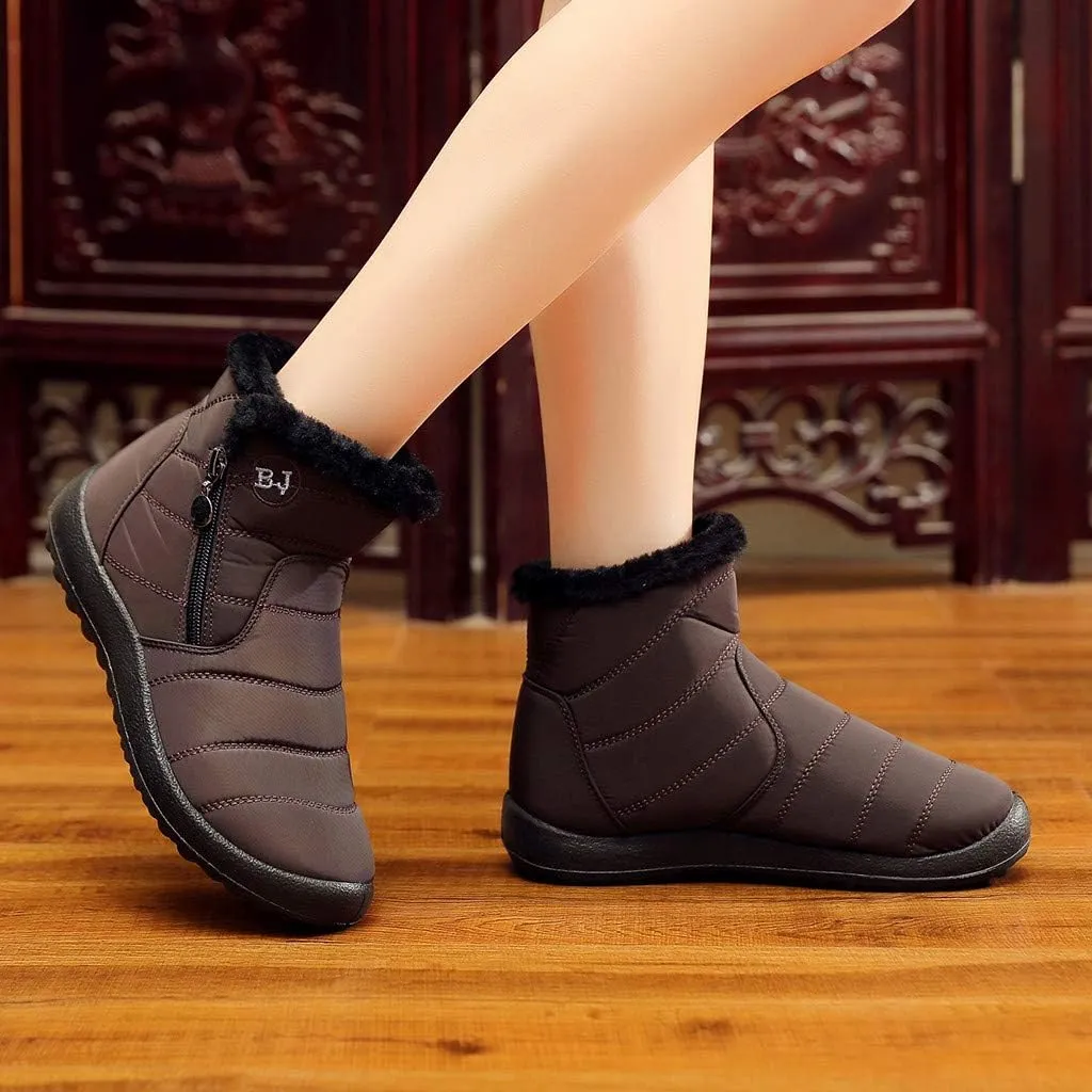 Women Boots Winter Waterproof Adults Snow Shoes Womens Snow Boots Winter Warm Ankle Boots Non Slip Snow Boot for Women Rain Boots Women Men Winter Booties