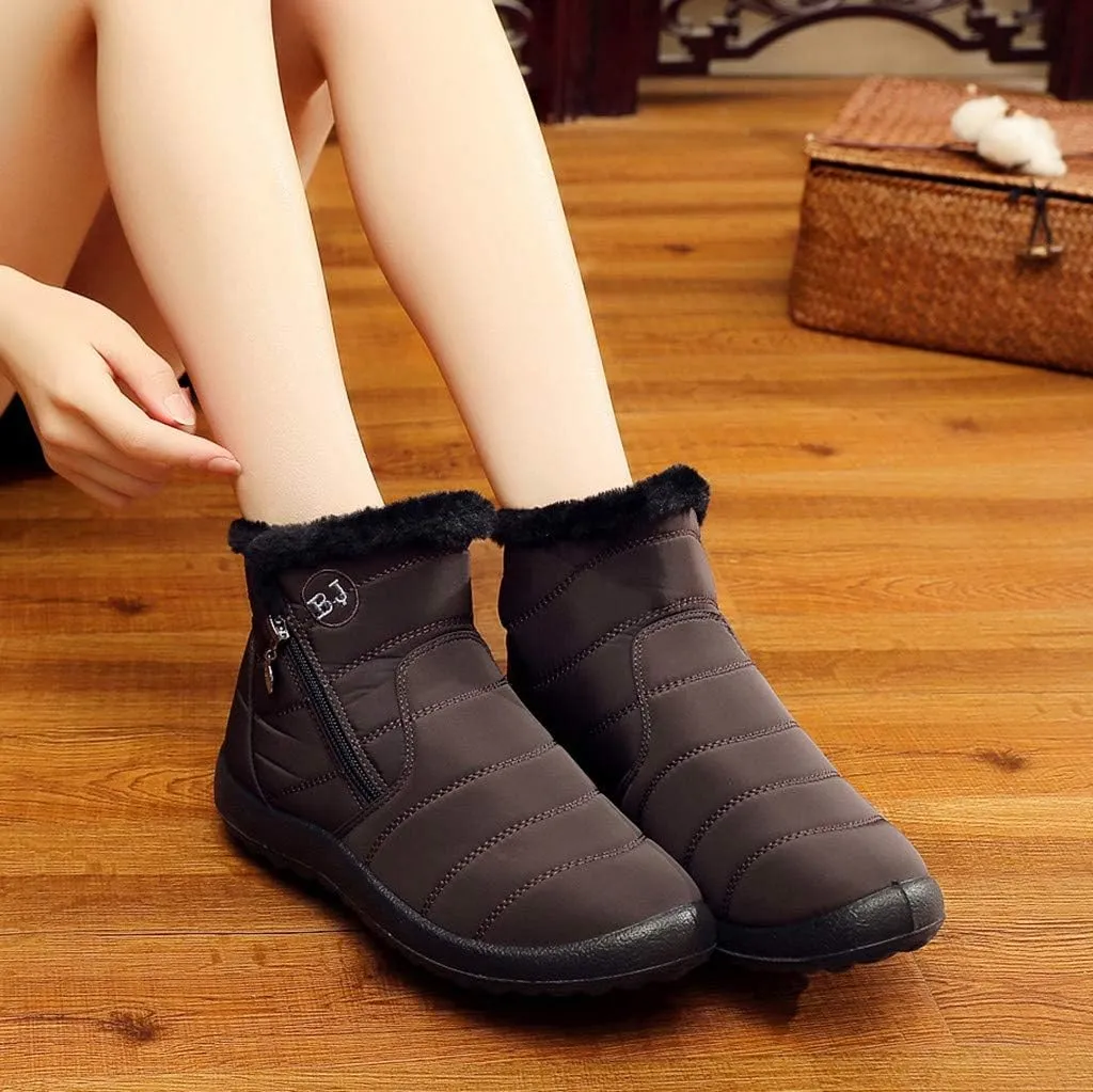 Women Boots Winter Waterproof Adults Snow Shoes Womens Snow Boots Winter Warm Ankle Boots Non Slip Snow Boot for Women Rain Boots Women Men Winter Booties